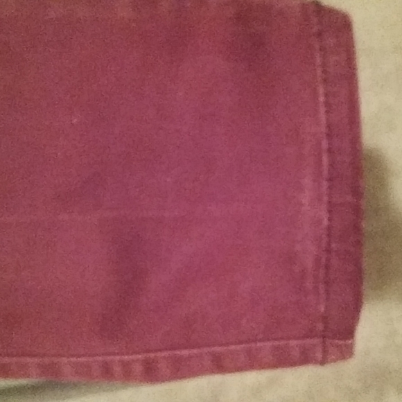 Brooklyn Calling N.Y.C skinny maroon pants - Picture 4 of 6
